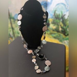 Italian Murano Glass Beaded Necklace